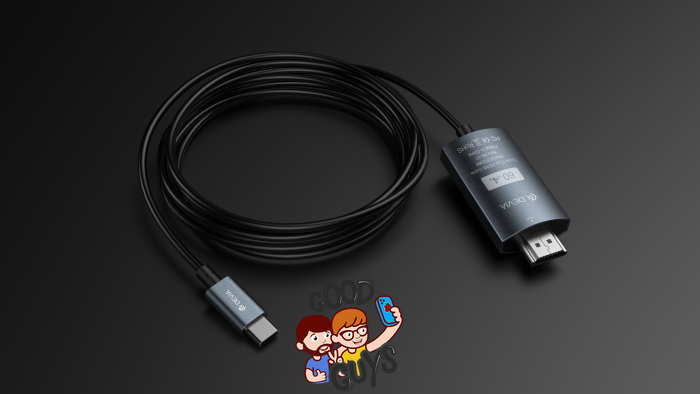 Кабель DEVIA [Type-C to HDMI] Storm Series Cable (Updated) Black 2243-0 фото