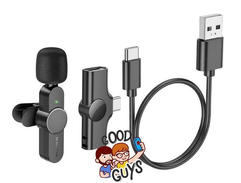 Петличний мікрофон Borofone BFK12 Type-C 2150-1 фото