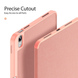 Чохол DUX DUCIS Domo Series для iPad 7 | 8 | 9 10.2"(2019-2021) з місцем для пенсіл Pink 4360-2 фото 6