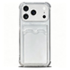 Чохол прозорий протиударний з кишенькою для картки (Clear Card Case) для iPhone 18 Pro 4599-0 фото 2