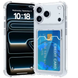 Чохол прозорий протиударний з кишенькою для картки (Clear Card Case) для iPhone 18 Pro 4599-0 фото 1