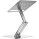Підставка для ноутбуку WIWU ZM-S801 Rotative Foldable Silver 4333-0 фото 2