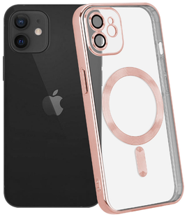 Чохол Shining with MagSafe на iPhone 11 Rose Gold 349-7 фото