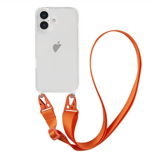 Чохол Armored з ремінцем Crossbody для iPhone 17 Air Orange 4065-4 фото