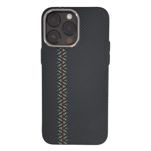 Чохол Carbon Pattern MagSafe для iPhone 17 Air Black 4049-5 фото