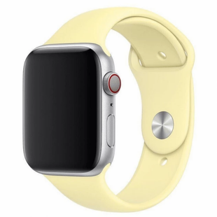 Ремінець Apple Watch Silicone 38,40,41mm,42mm(10,11S) Mellow yellow 275-50 фото