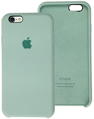 Silicone Case FULL iPhone 6,6s Turquoise 111-16 фото