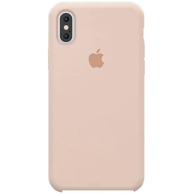 Silicone Case FULL iPhone X,Xs Pink sand 114-18 фото