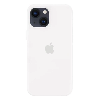 Silicone Case FULL iPhone 13 White 124-8 фото