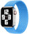 Ремінець нейлоновий Braided Solo Loop 38mm,40mm,41mm,42mm(10,11S)Blue 1171-8 фото