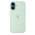 Чохол Silicone Case 1:1 з закритою кнопкою камери для iPhone 16 Aquamarine 2750-8 фото