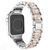 Ремінець SWAROVSKI STEEL BAND for Apple Watch 38,40,41,42mm(10,11S) Silver Rose Gold 1606-5 фото