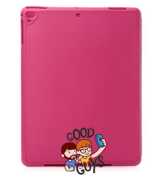 Чохол з місцем під стилус для iPad Pro 11" (2024) Pink 2703-8 фото