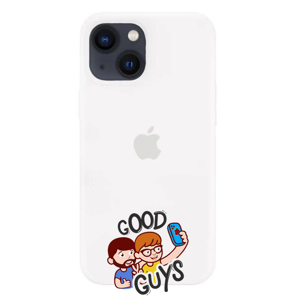 Silicone Case FULL iPhone 13 White 124-8 фото