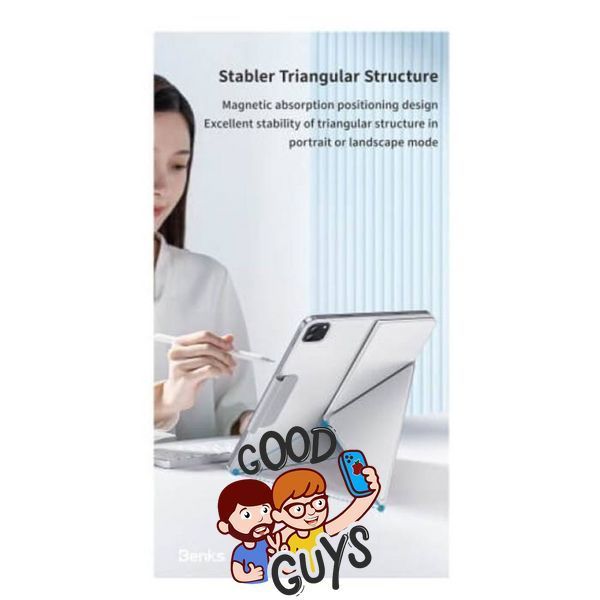 Чохол Benks для iPad Pro 13" (2024) Magnetic Multi-Fold Protective Case White 2760-1 фото