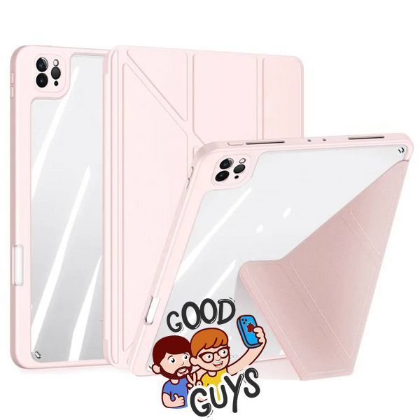 Чохол DUX Ducis MAGI Series для iPad Pro 13 2024 з місцем для пенсіл Pink 2463-0 фото