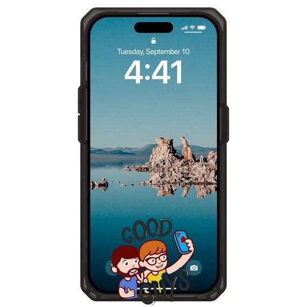 Чохол протиударний UAG Plyo with MagSafe для iPhone 12,12 Pro Black 2181-1 фото