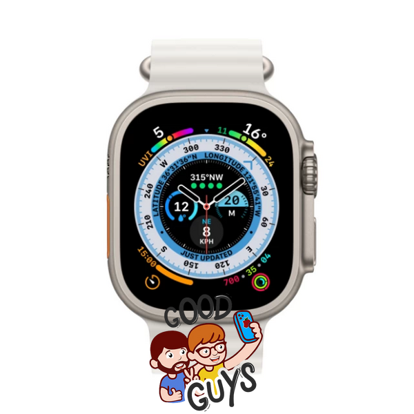 Ремінець Ocean Band 42,44,45,46mm(10,11S),49mm(ultra 1-3S) White 288-2 фото