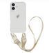 Чохол Armored з ремінцем Crossbody для iPhone 16 Plus White 2519-11 фото 1