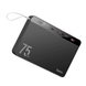 Power Bank Hoco J94 Overlord 22.5W fully compatible PD20W/QC/LCD/Lamp 75000mAh Black 4267-0 фото 2