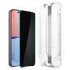 Скло Антишпигун Spigen GLAStR EZ FIt з рамкою для встановлення для iPhone 16 2923-5 фото 5