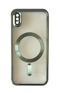 Чохол Shining with MagSafe на iPhone X,Xs Dark Green 2824-3 фото