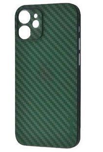 Чохол K-Doo Carbon iPhone 12 Green 1395-1 фото