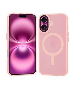 Gripp case with MagSafe для iPhone 16 Pink 2514-6 фото