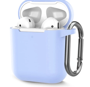 Чохол з мікрофіброю для AirPods 1/2 Lilac 1430-7 фото