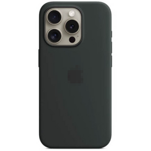 Чохол Silicone Case 1:1 для iPhone 15 Pro Black 1646-0 фото