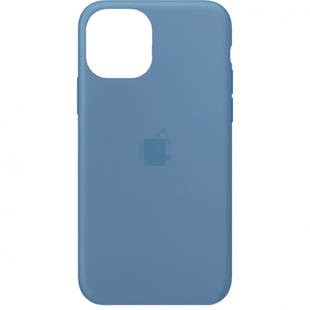 Silicone Case FULL iPhone 15 Plus Azure blue 1675-23 фото
