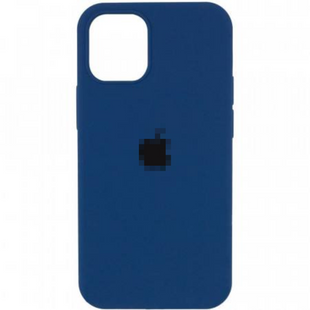Silicone Case FULL iPhone 14 Navy blue 127-34 фото