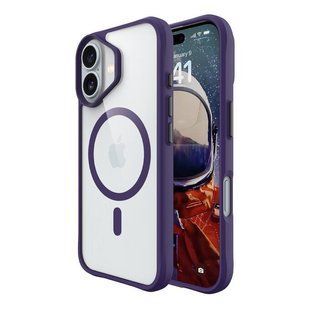 Чохол Crystal Guard with Mag Safe для iPhone 16 Plus Deep Purple 2543-2 фото