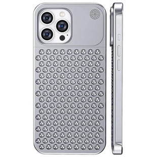 Чохол металевий Aluminium Aroma для iPhone 16 Silver 4111-1 фото