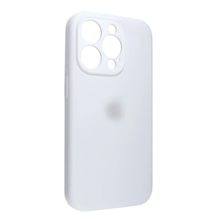 Чохол Silicone case Full + Camera NO LOGO iPhone 13 Pro White 4212-1 фото