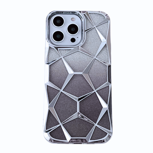 Diamond case 3D iPhone 13 Silver 4152-0 фото