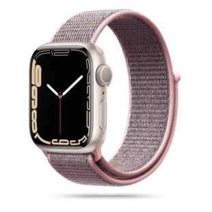 Ремінець Nylon Loop Apple Watch 38,40,41,42mm(10,11S)Pink Sand 281-15 фото