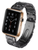 Ремінець бурштиновий для Apple Watch 42,44,45,46mm(10,11S),49mm(ultra 1-3S)Black Marble 1169-9 фото