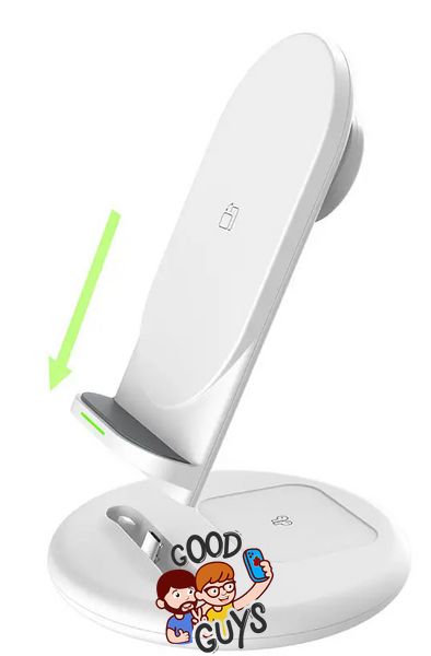 Бездротовий зарядний пристрій WiWU Power Air 3in1 Wireless Charger White 2075-0 фото