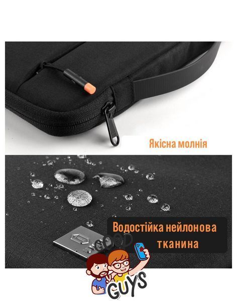 Чохол-сумка WIWU для ноутбуку 13"/14" Alpha Slim Sleeve Series Gray 2610-1 фото