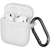 Чохол для AirPods 1/2 з карабіном Transparent night glow 264-1 фото