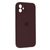 Чохол Silicone case Full + Camera NO LOGO iPhone 12 Marsala 4208-5 фото