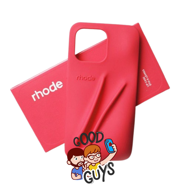 Чохол Lipstick case Rhode з місцем для блиску для iPhone 17 (блиск у комплекті) Guava Spirtz 4140-2 фото
