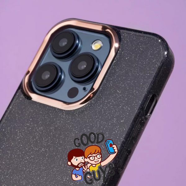 Чохол Sparkle case з блискітками для iPhone 17 Black 4058-0 фото