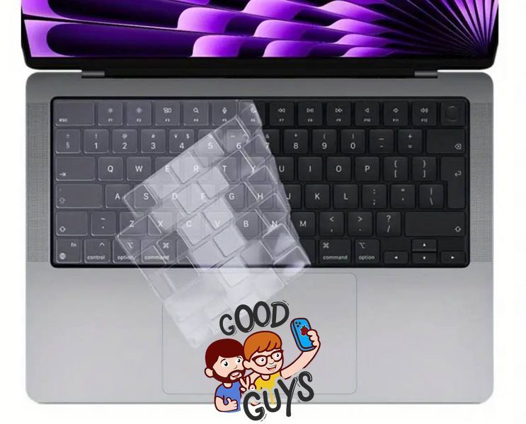Прозора накладка на клавіатуру для MacBook Air 13.6" / Air 15" / Pro 14" / Pro 16" Return великий 2351-5 фото