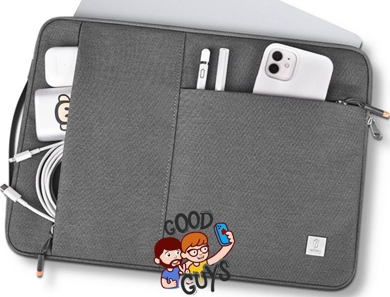 Чохол-сумка WIWU для ноутбуку 13"/14" Alpha Slim Sleeve Series Gray 2610-1 фото