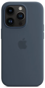 Чохол Silicone Case 1:1 для iPhone 14 Pro Storm Blue 1004-6 фото