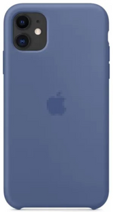 Чохол Silicone Case 1:1 для iPhone 11 Linen Blue 392-13 фото