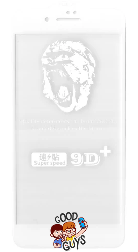 Захисне скло 9D+Gorilla iPhone 6+,6S+ White 440-1 фото