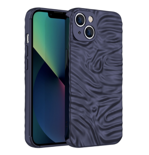 Чохол Textured Metal Case для iPhone 14 Matt Ink 1474-2 фото